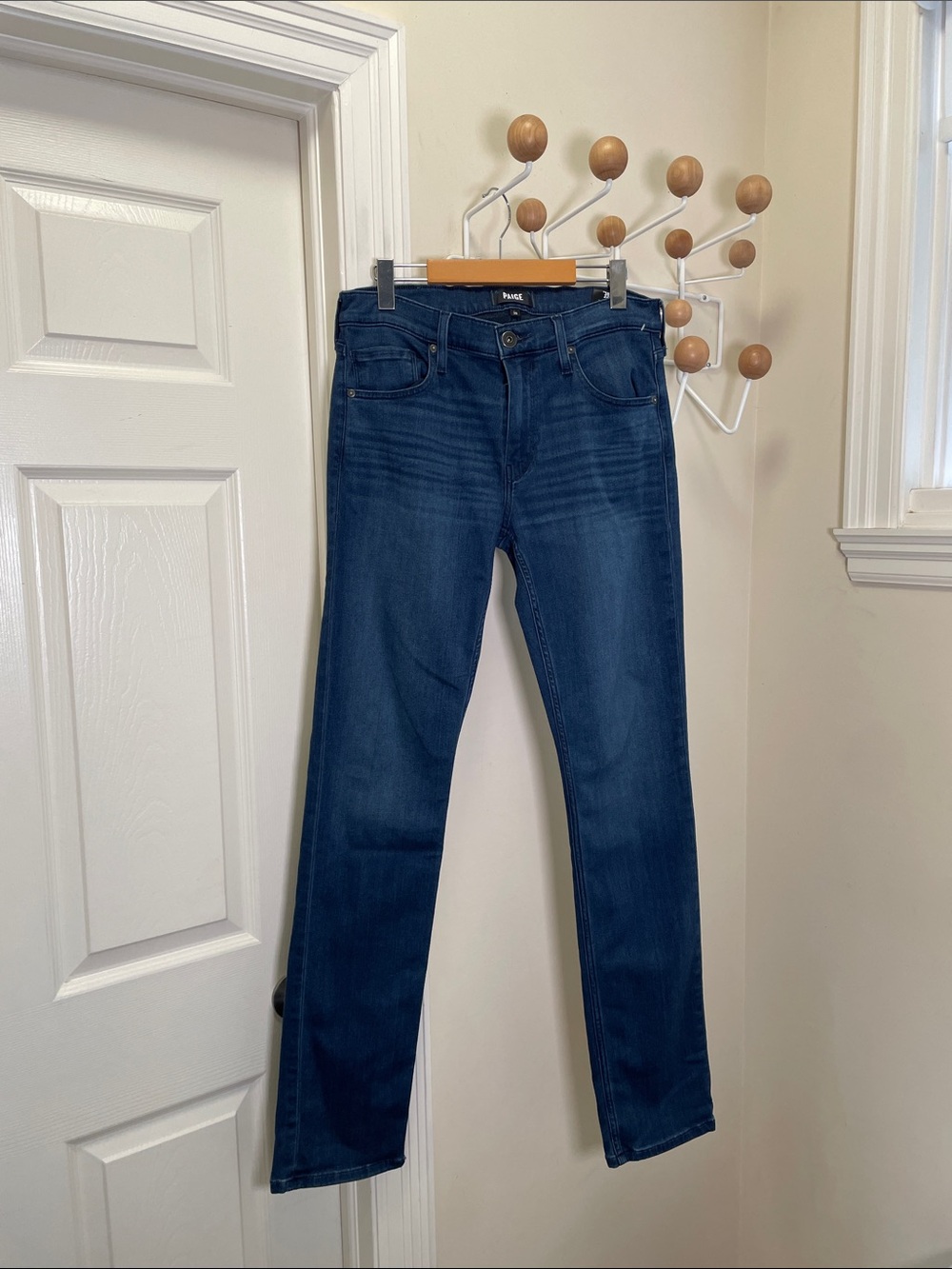 Paige - Federal Slim Straight Denim Jeans - Blue - 30x32